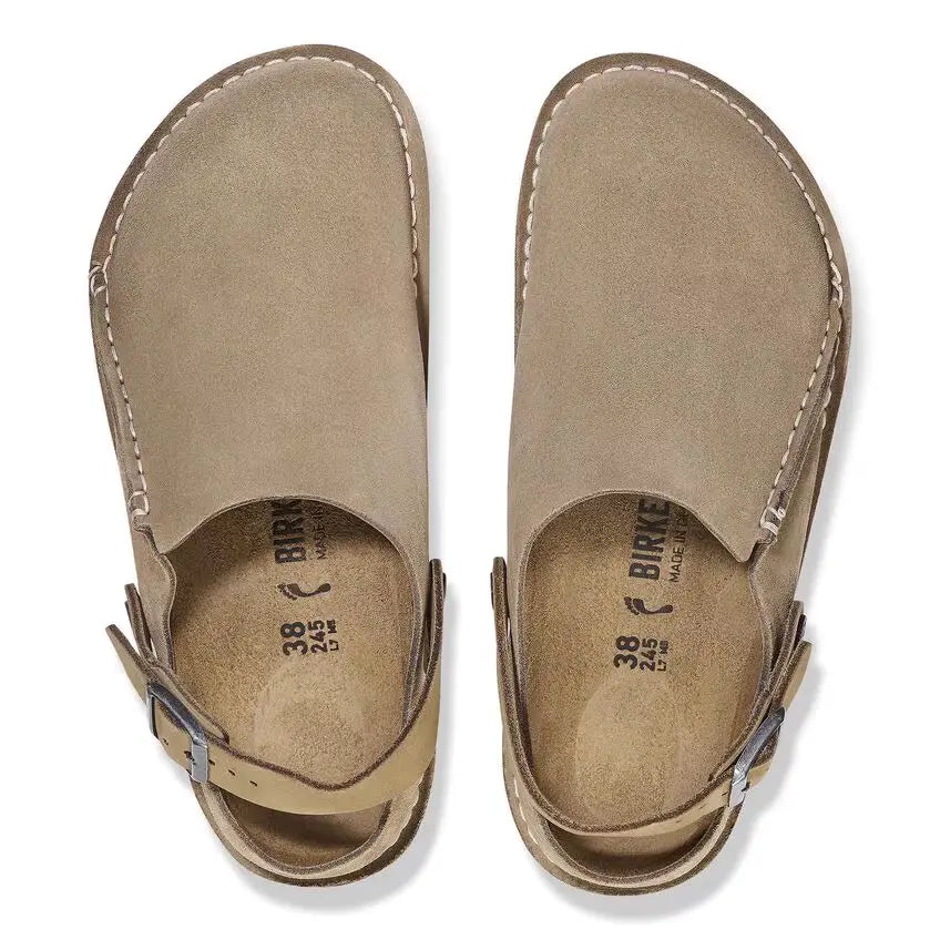 Birkenstock Lutry – Convertible Suede Clogs for All-Day Comfort - - BIRKENSTOCK