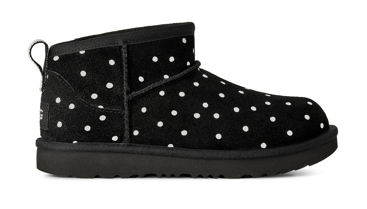 Kids' UGG Classic Ultra Mini Shiny Dots – Sparkling Style with Signature UGG Comfort