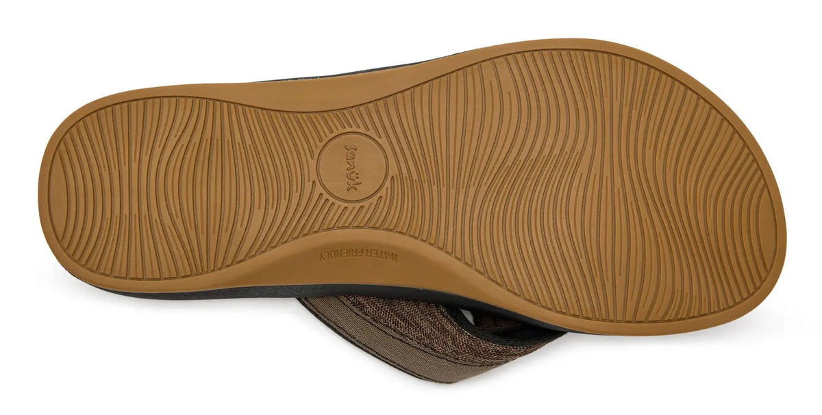 Men's Sanuk Cosmic Seas Mesh Sandals – Flip Flops with Arch Support SANUK