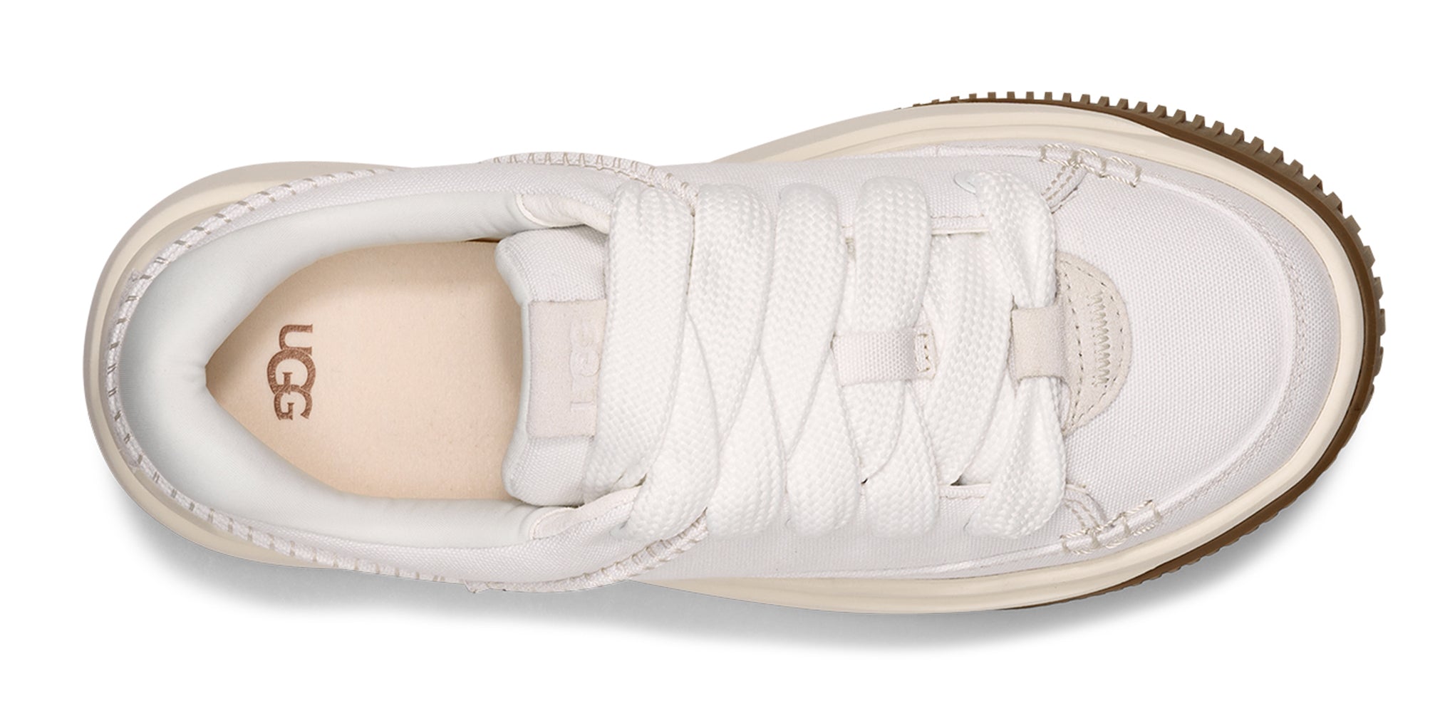 Women’s UGG EZ-Duzzit Essential Lace Up – Sustainable Canvas Platform Sneaker UGG