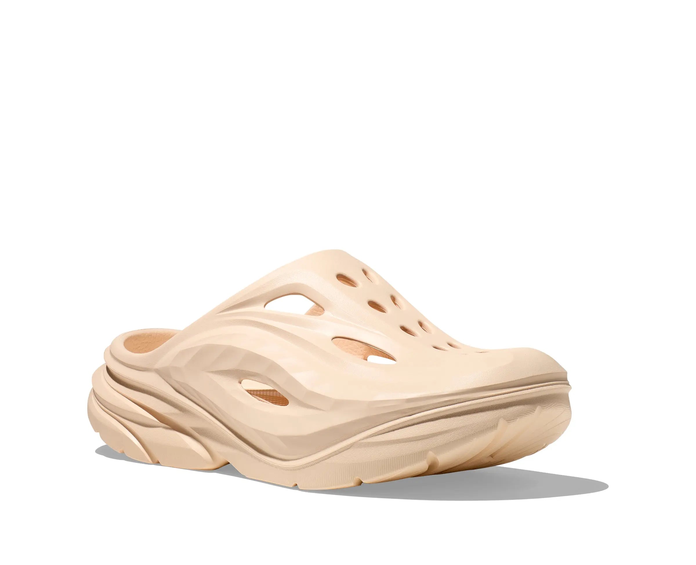 HOKA Ora Recovery Mule – Comfort Meets Modern Design  VANILLA-VANILLA-M13-W15  HOKA