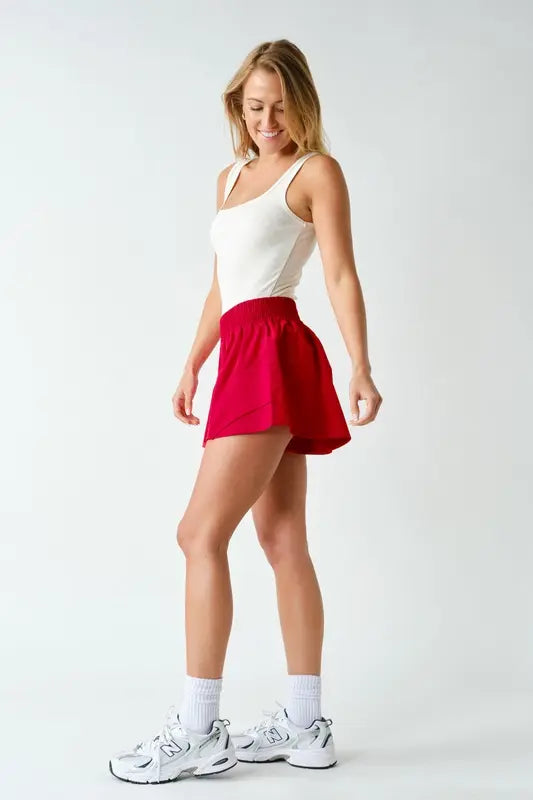 Mono B Ribbed Square Neck Tank – Everyday Fitted Tank
