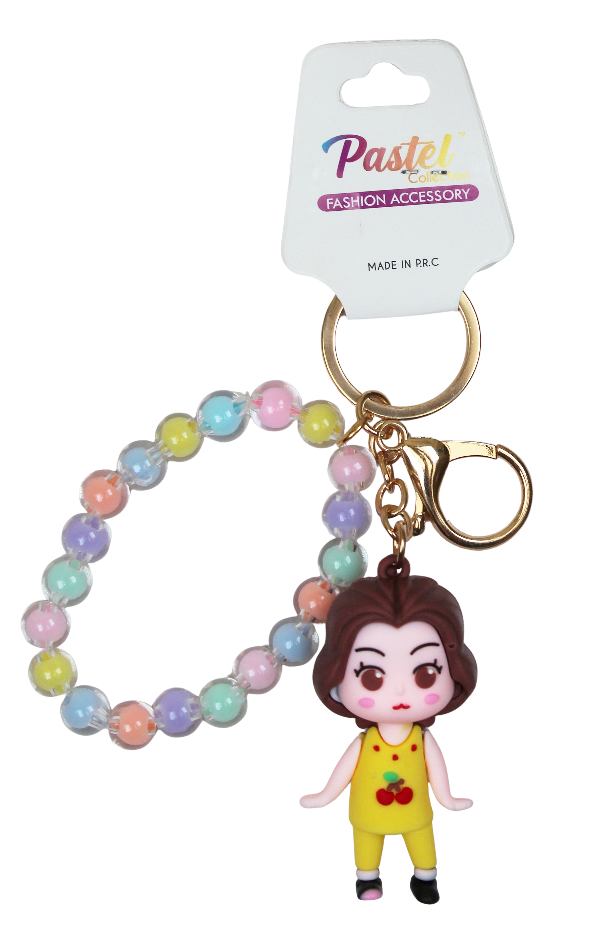 Joia Disney Princess Keychain – Beaded Charm Key Ring JOIA TRADING CO.
