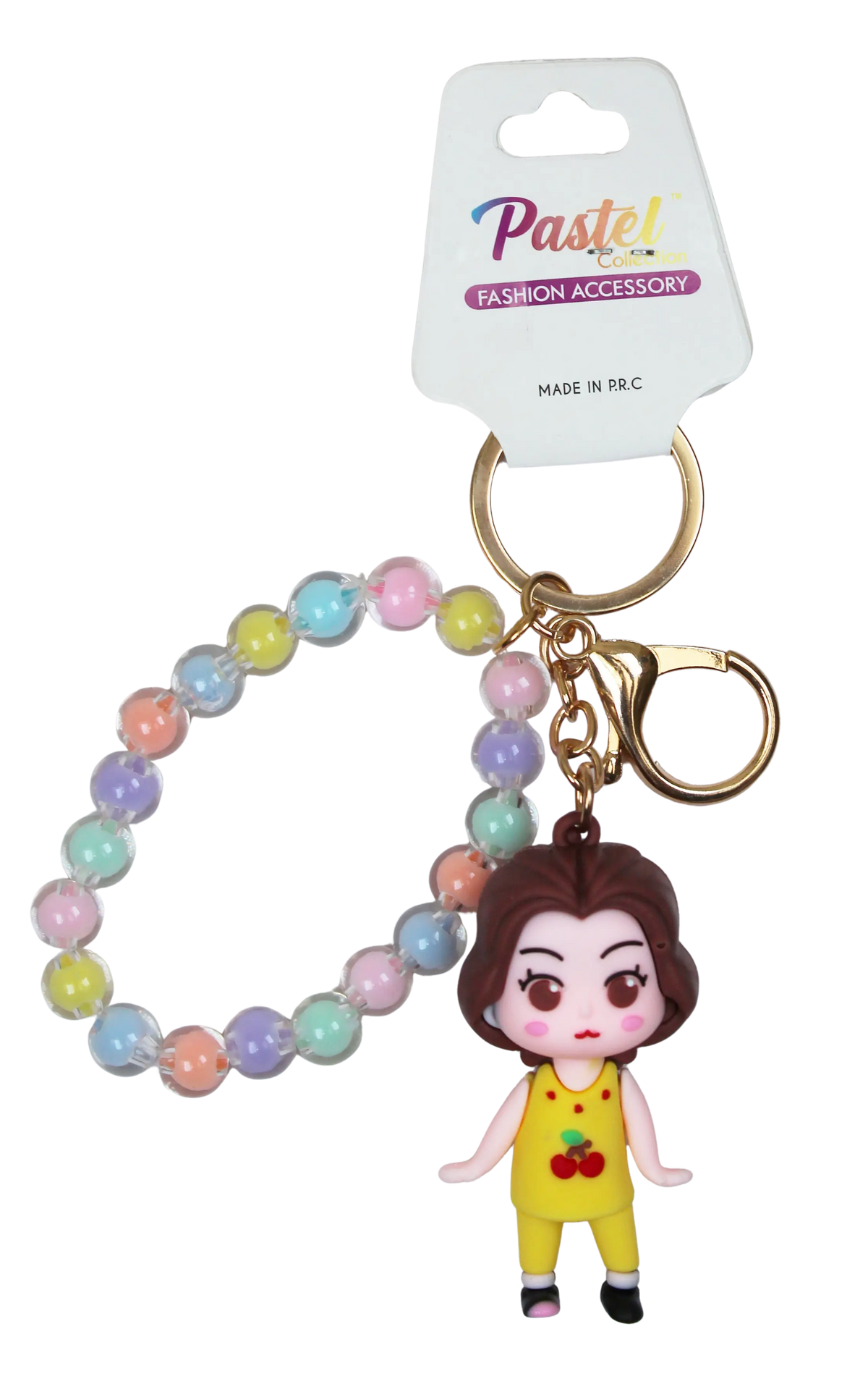 Joia Disney Princess Keychain – Beaded Charm Key Ring JOIA TRADING CO.
