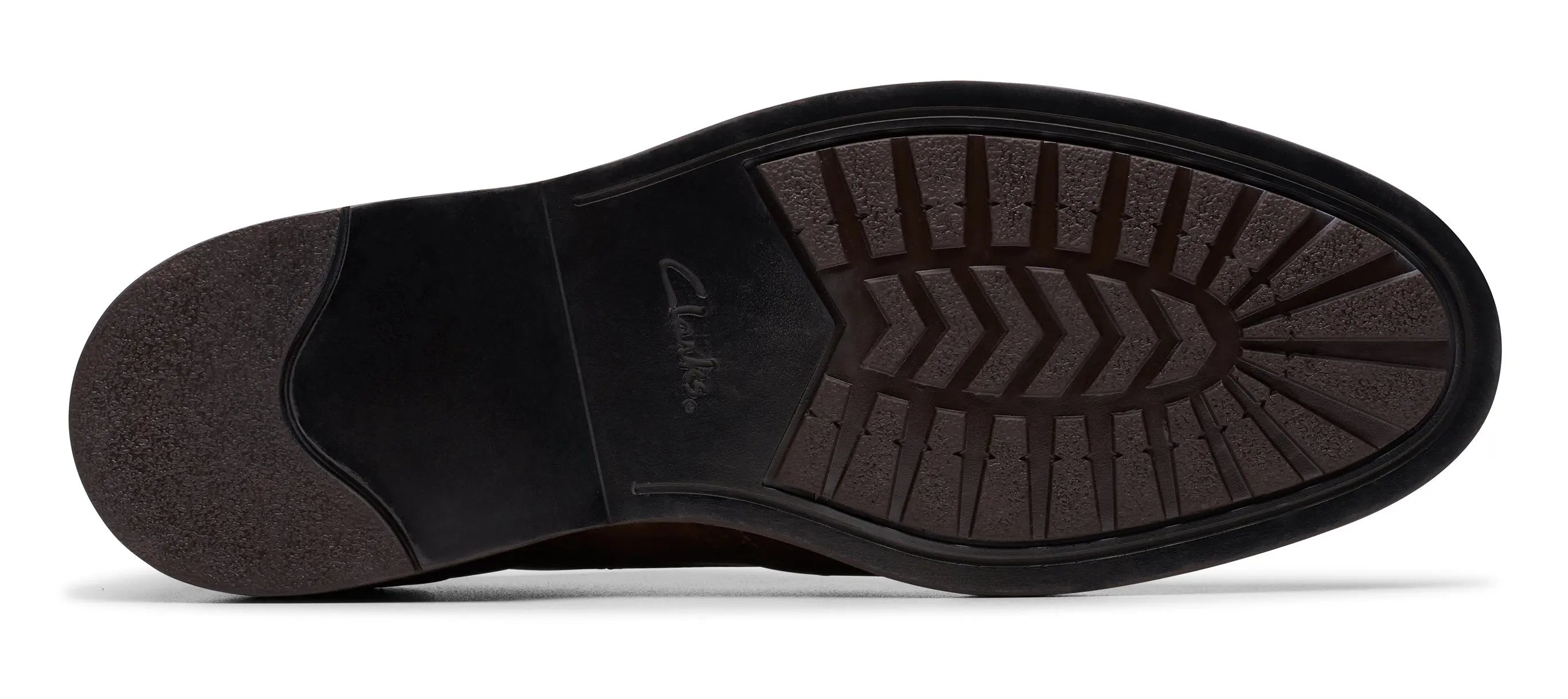 Men's Clarks Aldwin Limit – Distressed Leather Oxford Shoes CLARKS