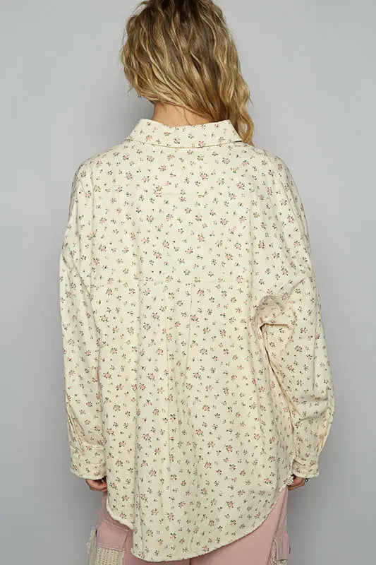 Debbi Collar Neck Top POL CLOTHING, INC