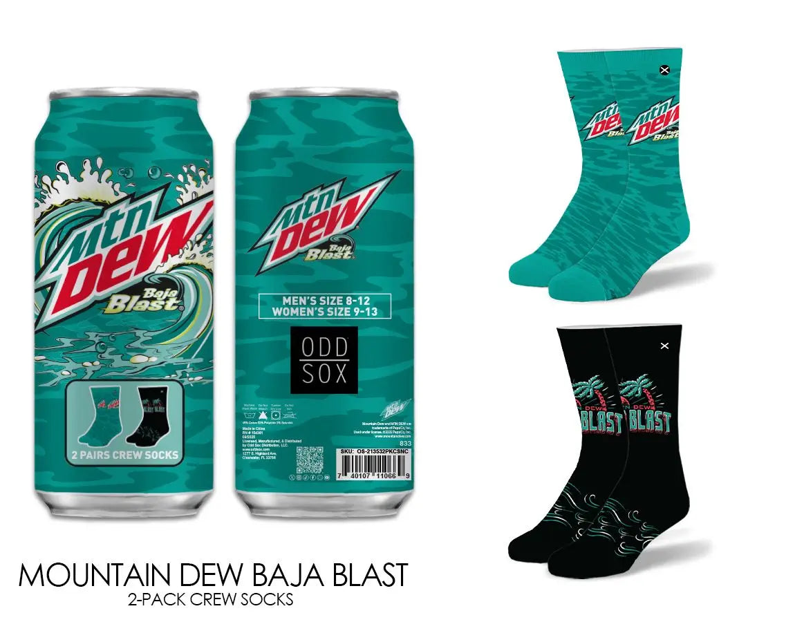 ODD SOX Beverage 2 Pack Crew – Zero Chill, Maximum Style Product variant