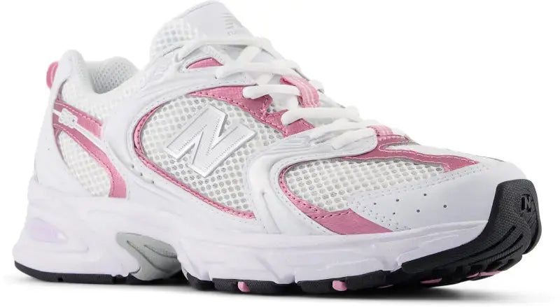 Unisex 530 WHITE-PINK-D-8-MEN-S-9½-WOMEN-S NEW BALANCE