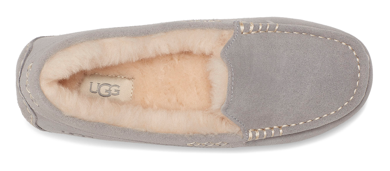 Women's UGG Ansley – Classic Suede Moccasin with Wool Lining UGG