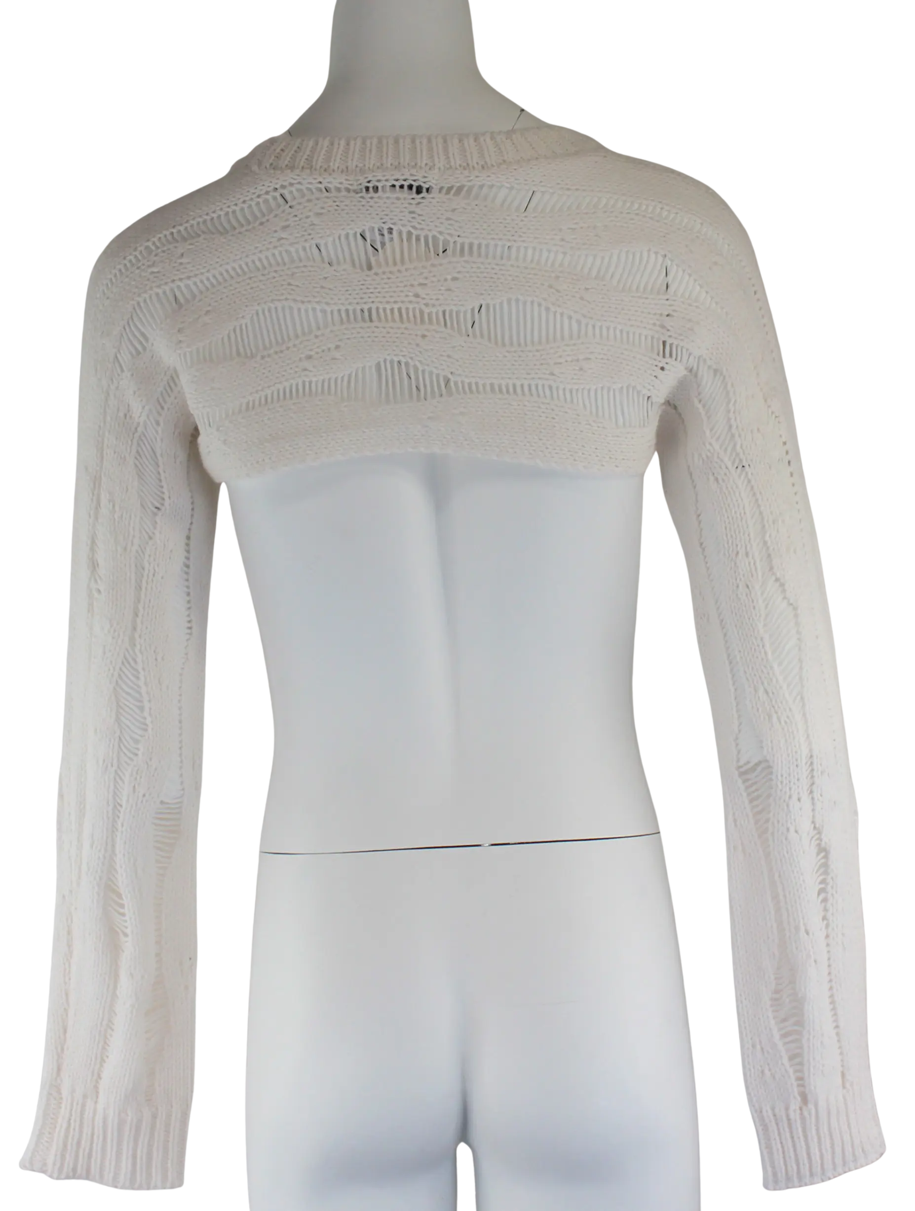 Hyfive Inc. Makin’ Moves Bolero – Open-Knit Cropped Layering Sweater HYFIVE INC
