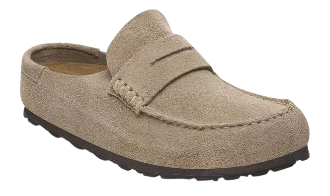 Birkenstock Naples Wrapped – Suede Loafer-Style Clog BIRKENSTOCK