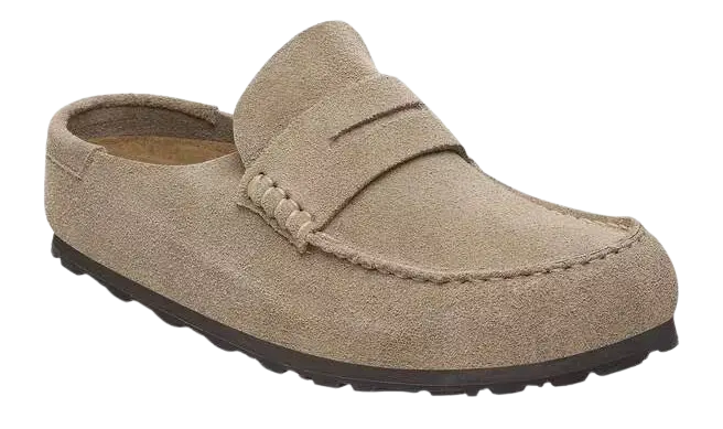 Birkenstock Naples Wrapped – Suede Loafer-Style Clog BIRKENSTOCK