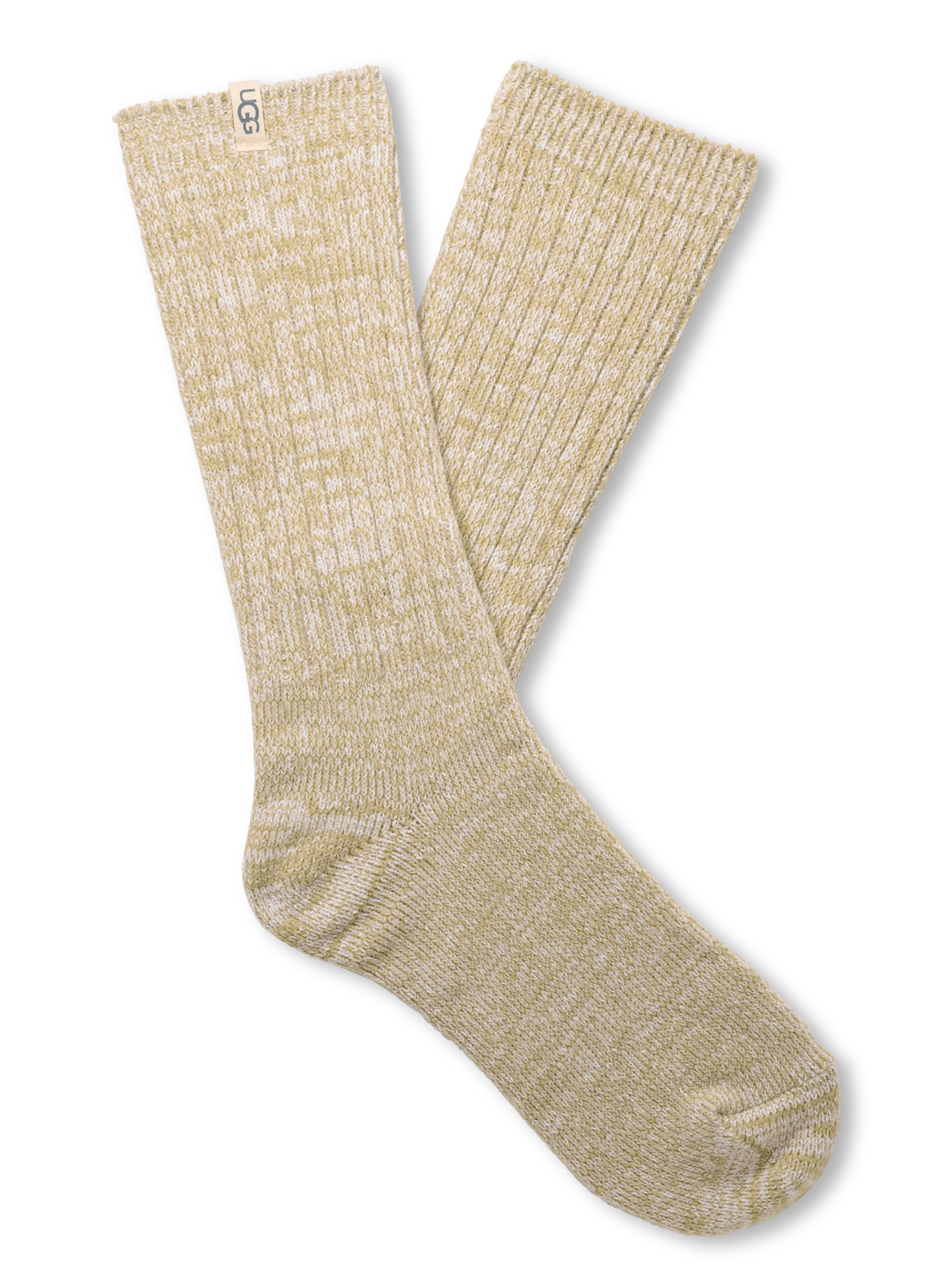 Women’s Rib Knit Slouch Crew Socks – Cozy & Stylish MUTED BRASS UGG