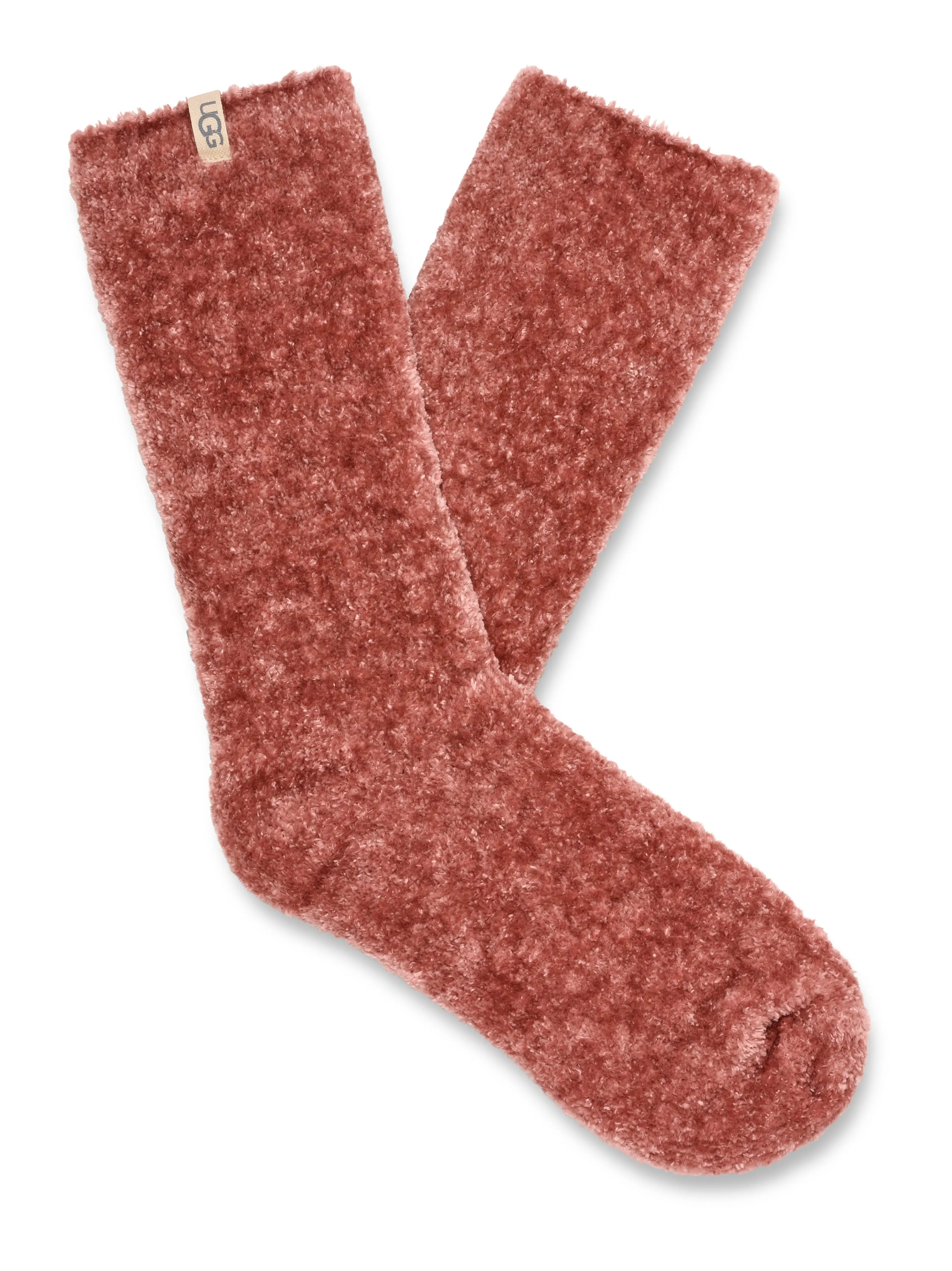 Women’s UGG Leda Cozy Socks – Soft, Stretchy & Perfect for Lounging BLUSH UGG