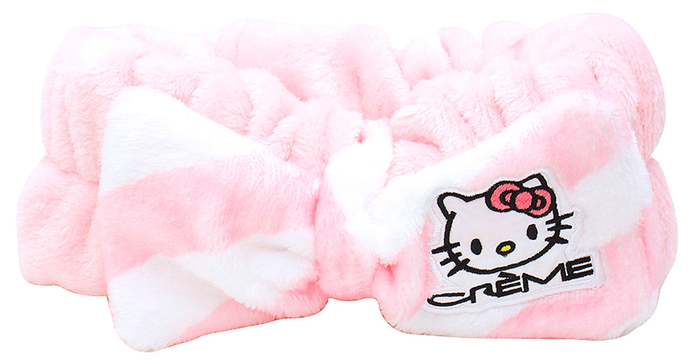 Joia Hello Kitty Plush Spa Headband – Soft & Comfy Hair Holder JOIA TRADING CO.