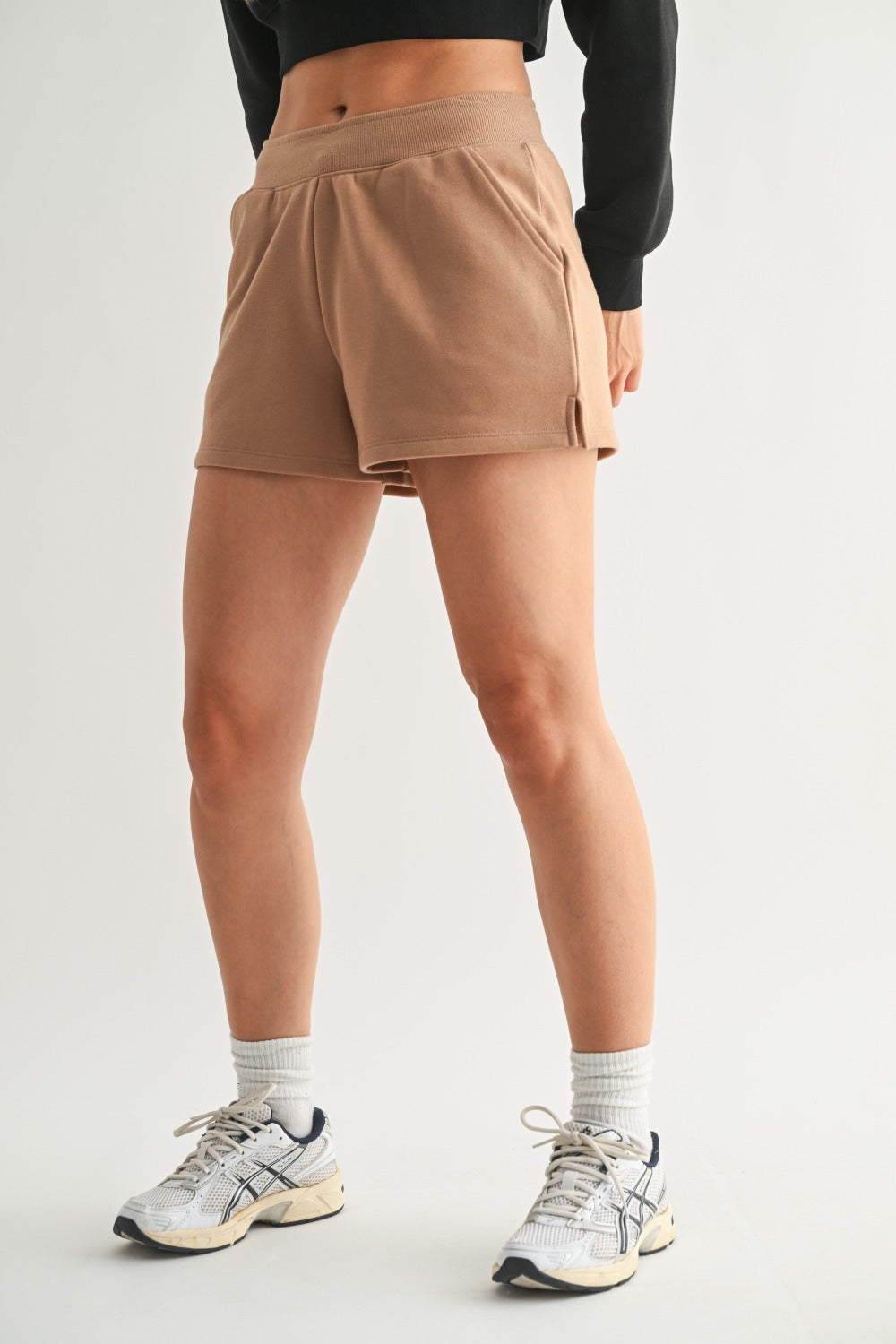 Mono B SoulSoft French Terry 3” Lounge Shorts – Cozy Everyday Essential MONO B