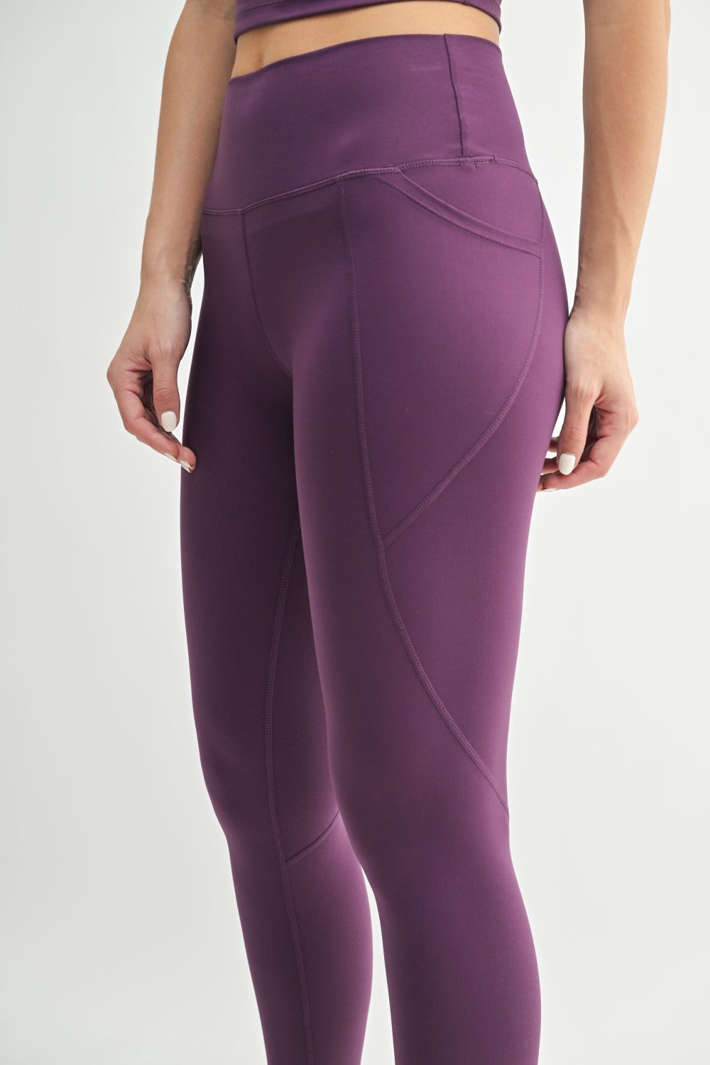 Mono B Venice High-Waisted Leggings – Soft, Sculpting & Ultra-Flattering MONO B