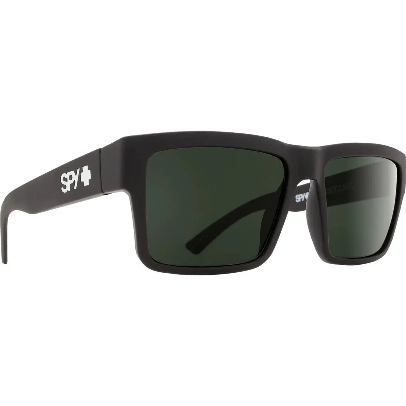 SPY+ Montana Sunglasses – High-Performance Sunglasses with 100% UV Protection SOFT MATTE BLACK (GRAY GREEN) SPY OPTIC USA
