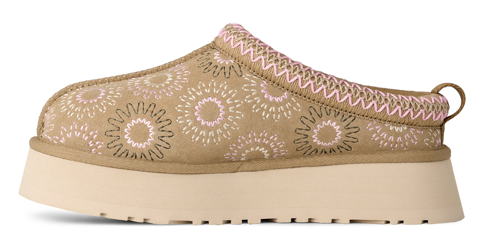 Women’s UGG Tazz Sun Stitch – Embroidered Platform Slip-On UGG