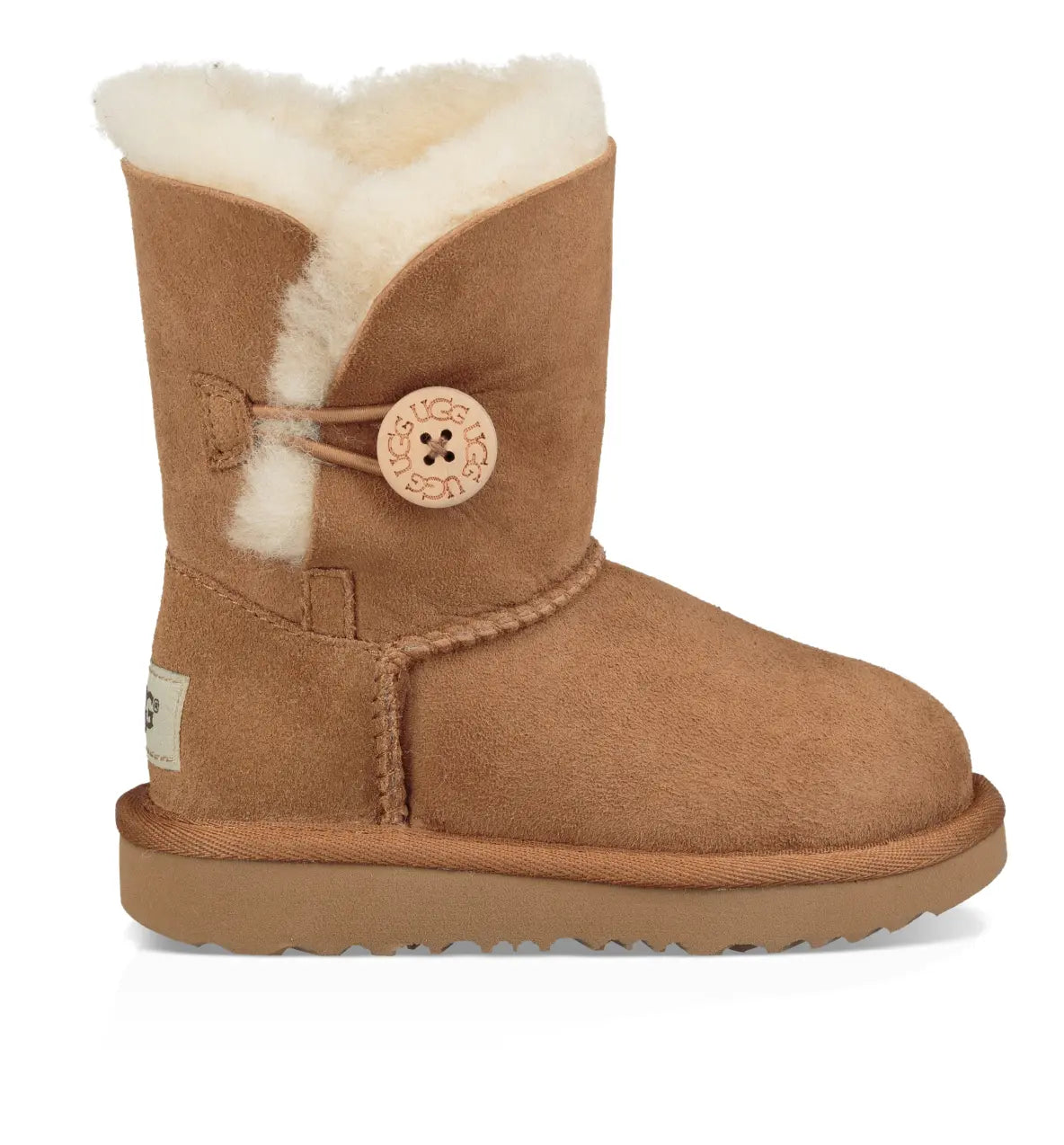 Toddler’s UGG Bailey Button II – Cozy Sheepskin Boot with Versatile Style UGG