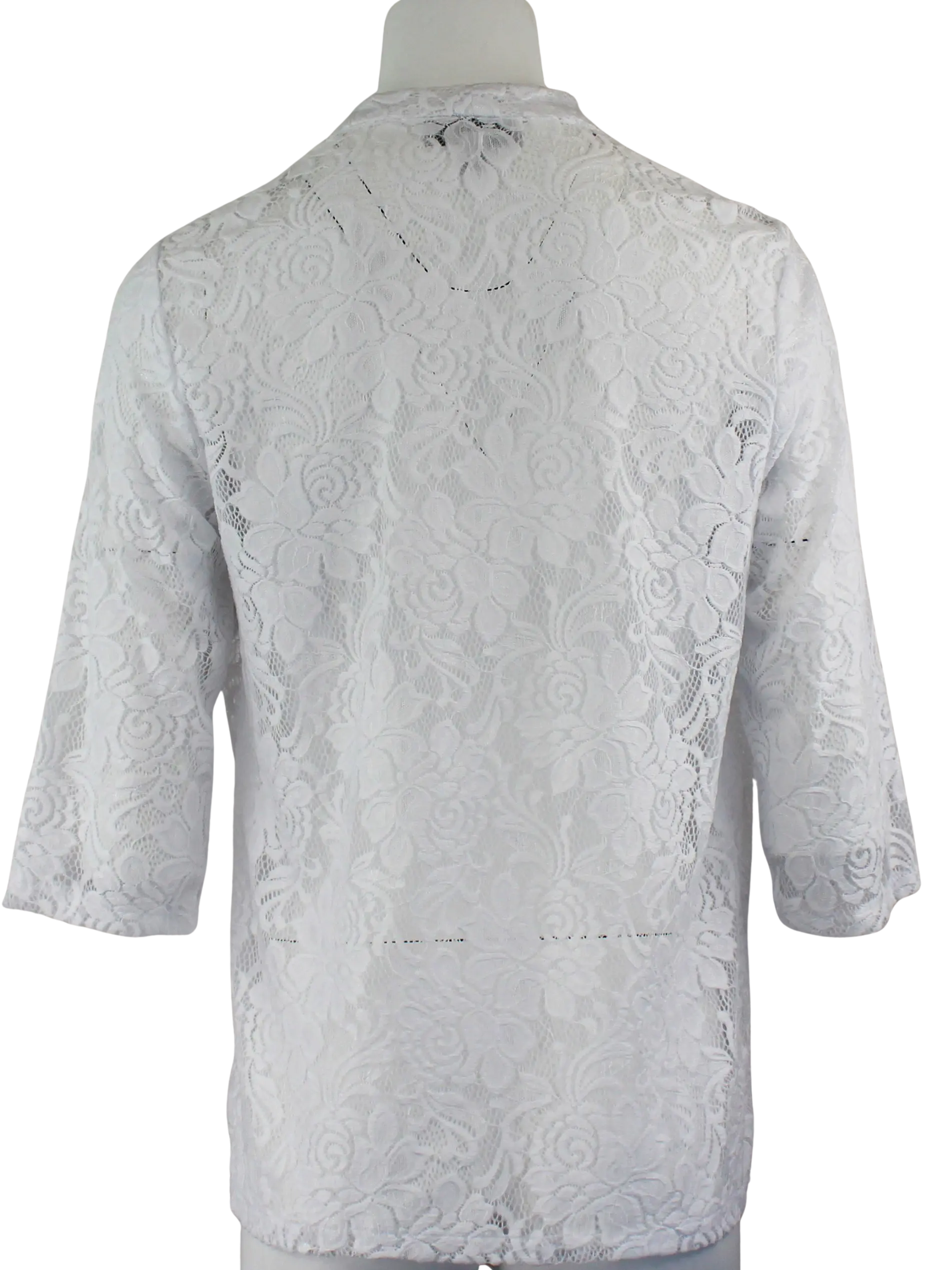 L. Hamrick Connie 3/4 Lace Jacket – Elegant, Lightweight & Perfect for Layering L HAMRICK