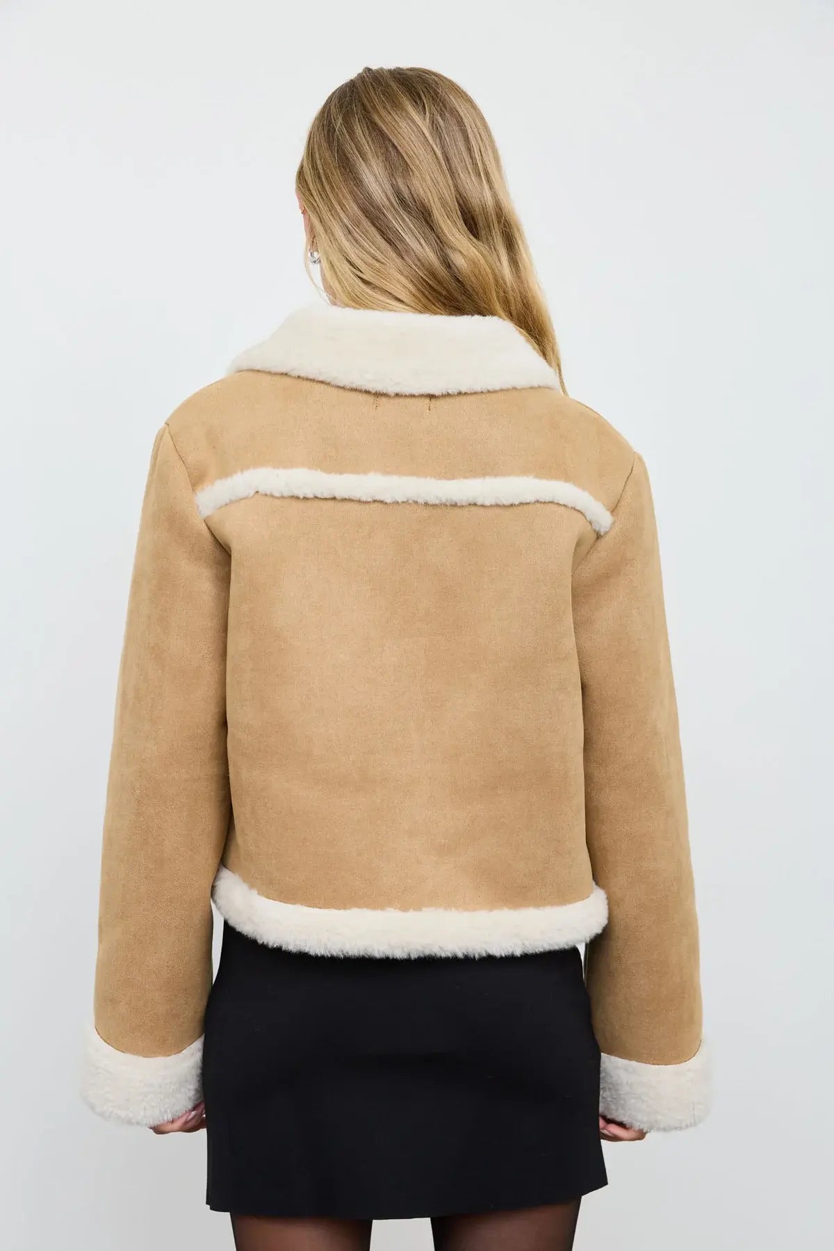 Blu Pepper Rocky Ridge Shearling Jacket – Western Warmth with a Rugged Edge Product variant