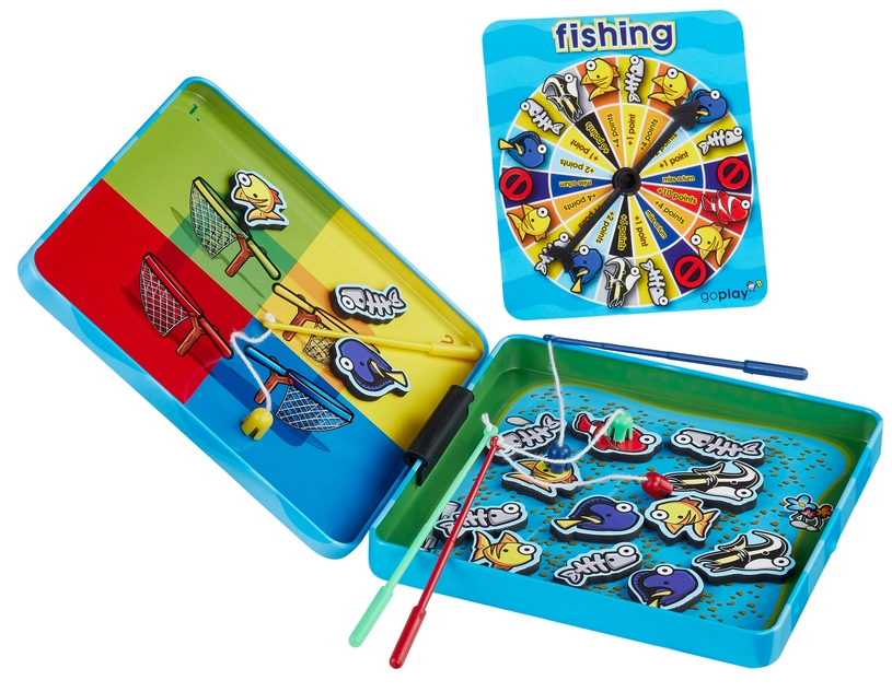 Faire On the Way Magnetic Travel Games – Compact Tin Game Set FAIRE