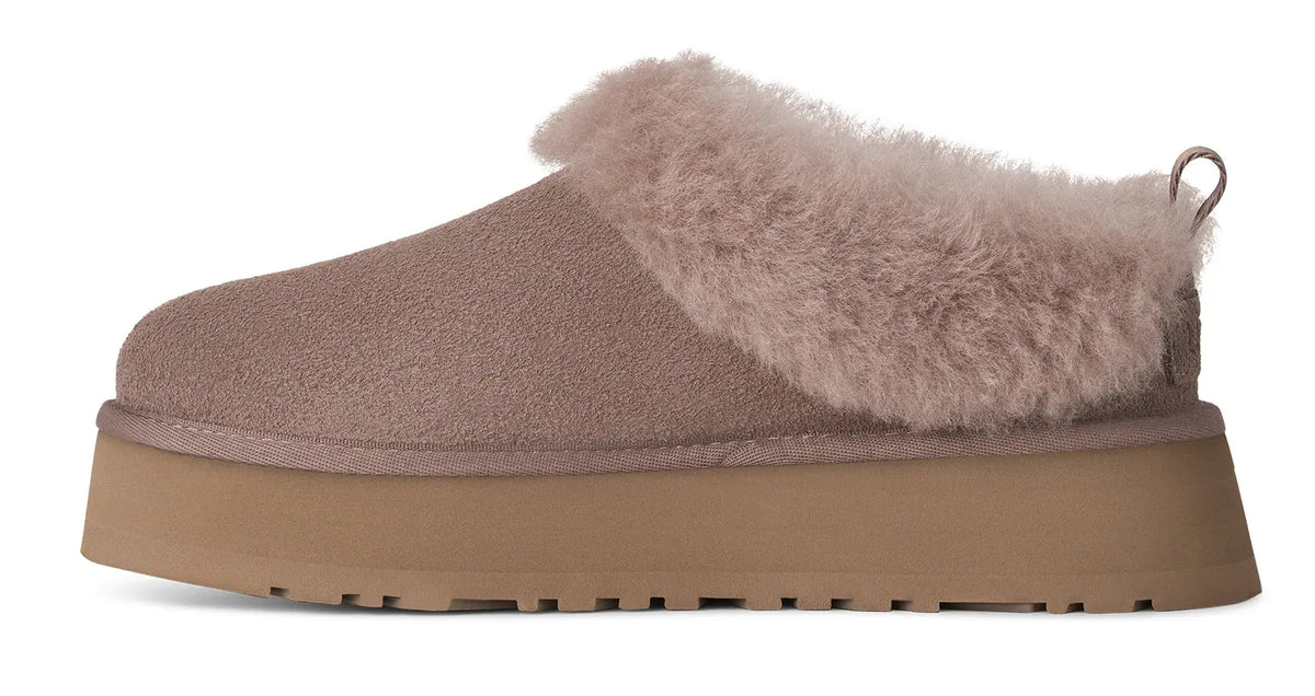 Women’s UGG Tazzelle – Cozy Sheepskin Indoor-Outdoor Platform Slipper