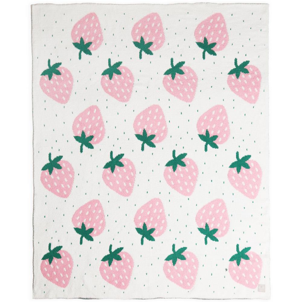 Joia Cuddle Cloud Comfy Blanket – Ultra-Soft 50” x 60” Throw PINK STRAWBERRY JOIA TRADING CO.