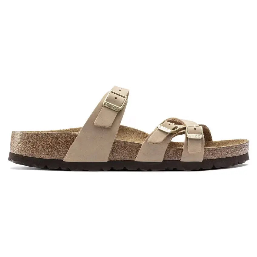 Birkenstock Franca Soft Footbed Sandals – Elegant Comfort in Nubuck Leather BIRKENSTOCK