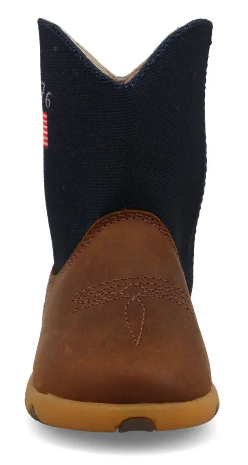 Infant Twisted X Driving Moc Boot – Patriot Western Style Boot TWISTED X