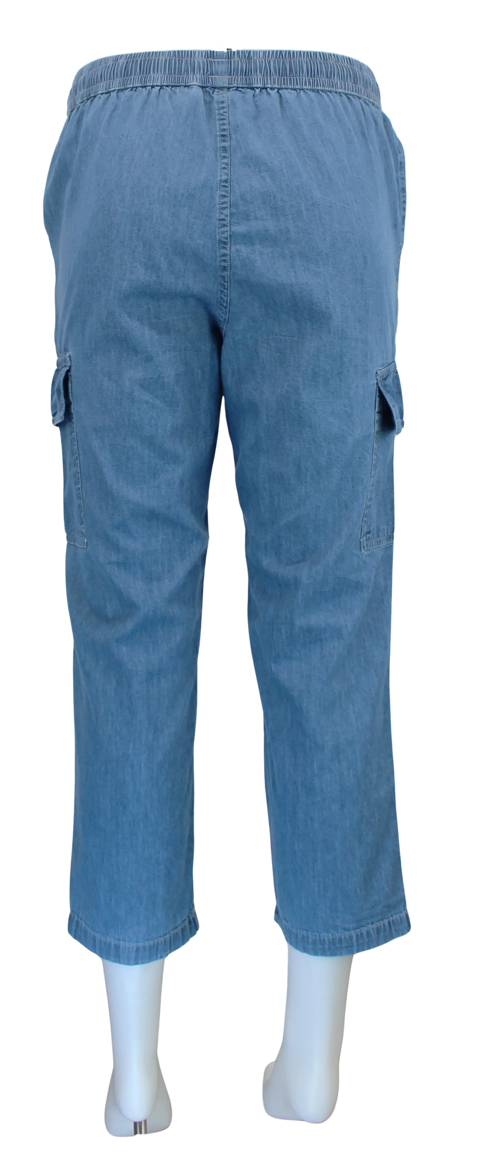 Keren Hart Dani Denim Capri – Relaxed Fit Cotton Pants KEREN HART