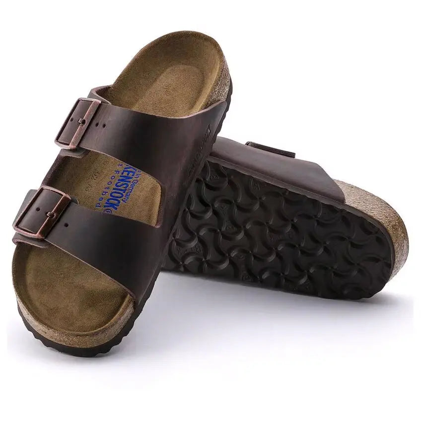 Birkenstock Arizona Soft Footbed Leather Sandals – Classic Comfort with Extra Cushion BIRKENSTOCK