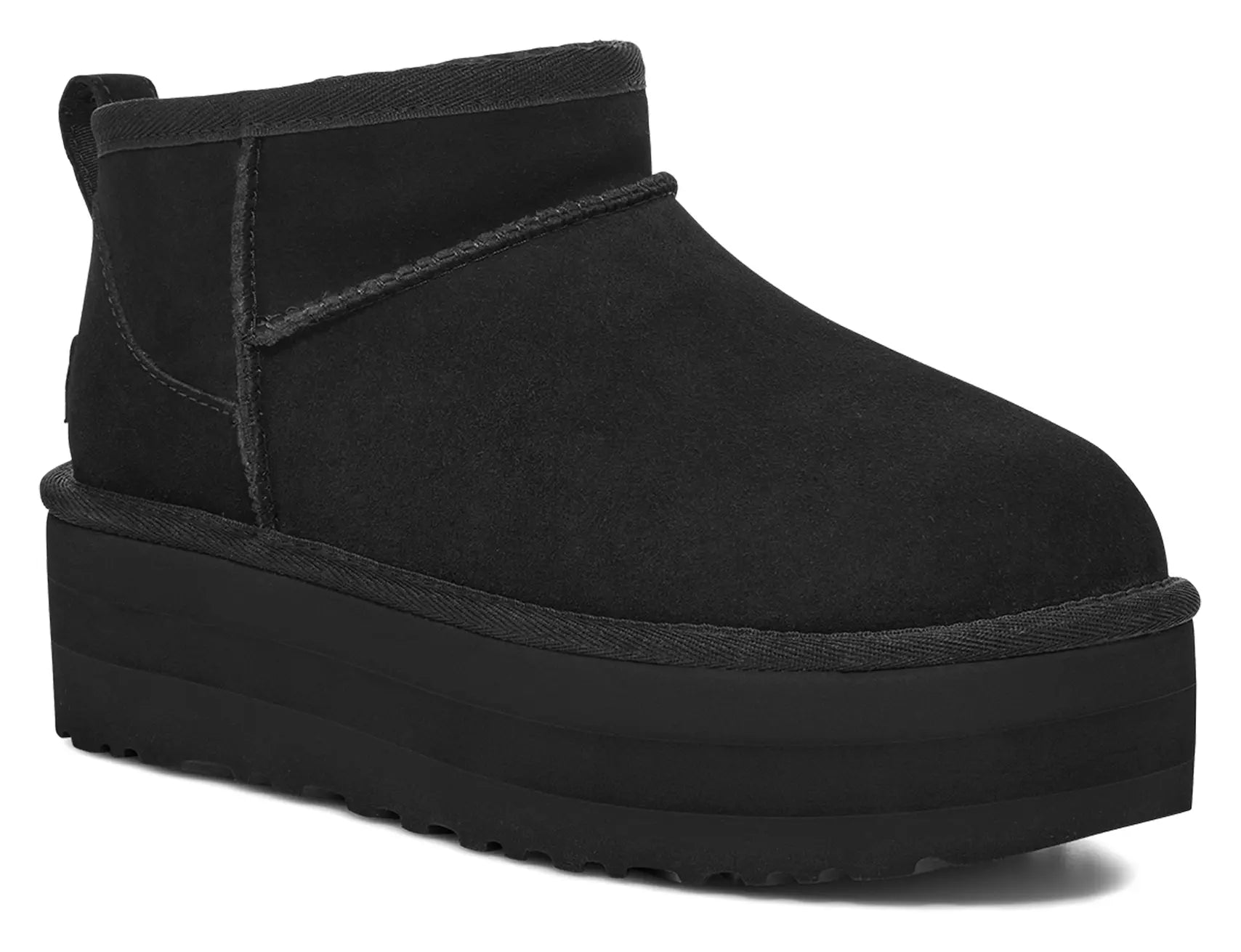 UGG Classic Ultra Mini Platform – Elevated Comfort & Bold Style  BLACK-M-10  UGG