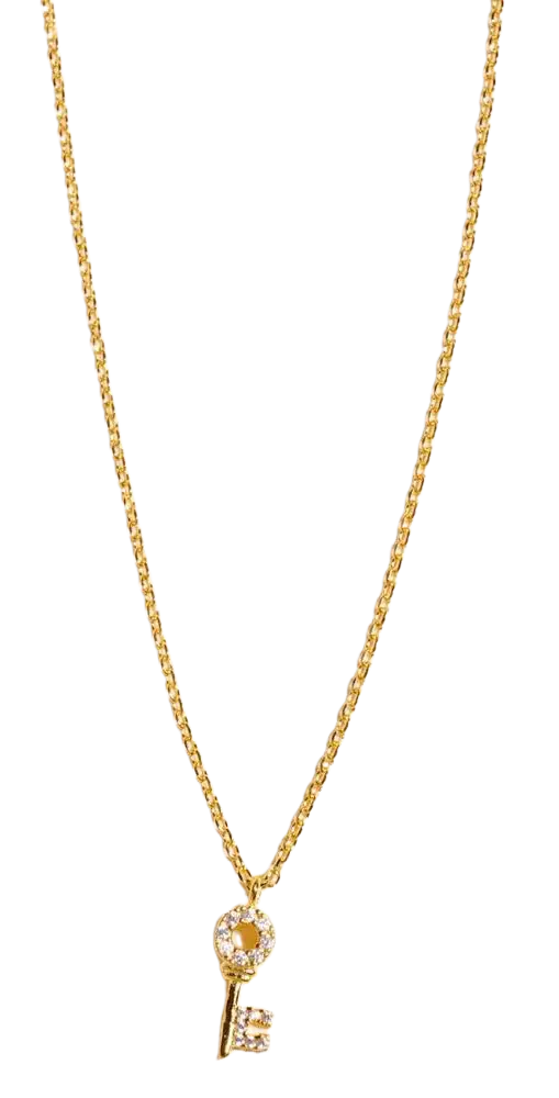 Joia Love Locked Key Necklace – Key Pendant Necklace JOIA TRADING CO.