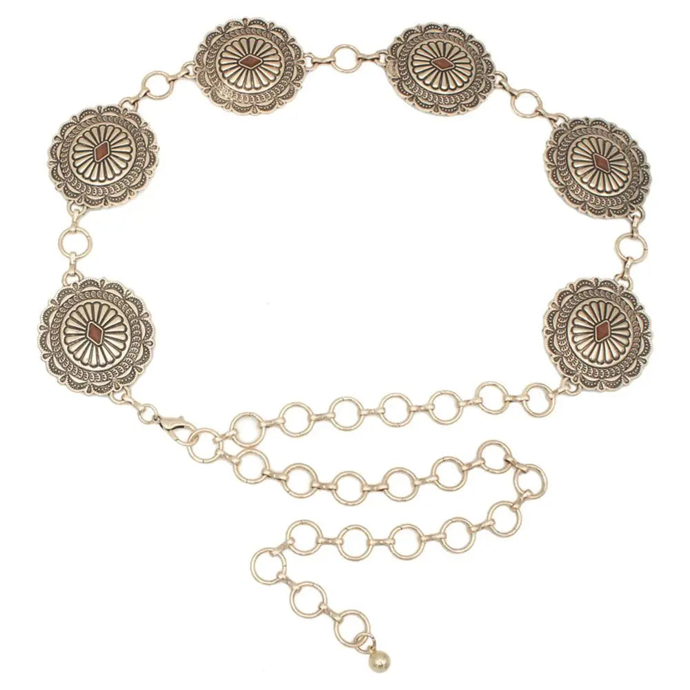 Joia Canyon Diamond Belt – Vintage Western Statement Belt JOIA TRADING CO.
