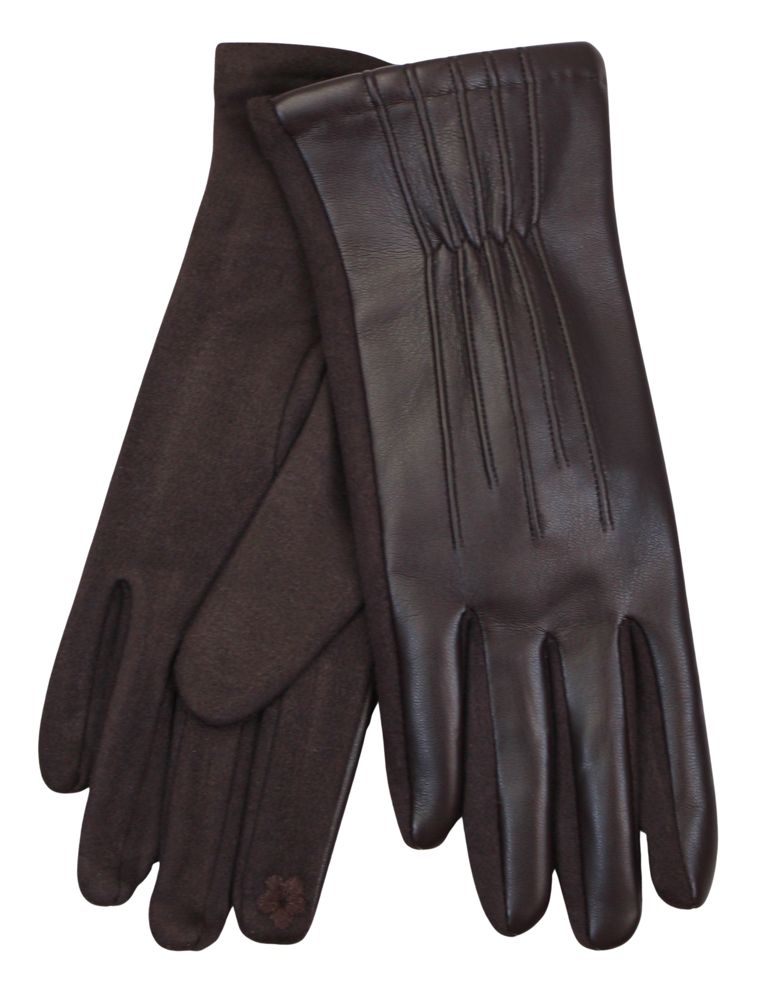 Joia Classicweave Leather Gloves – Elegant Winter Essentials ESPRESSO JOIA TRADING CO.