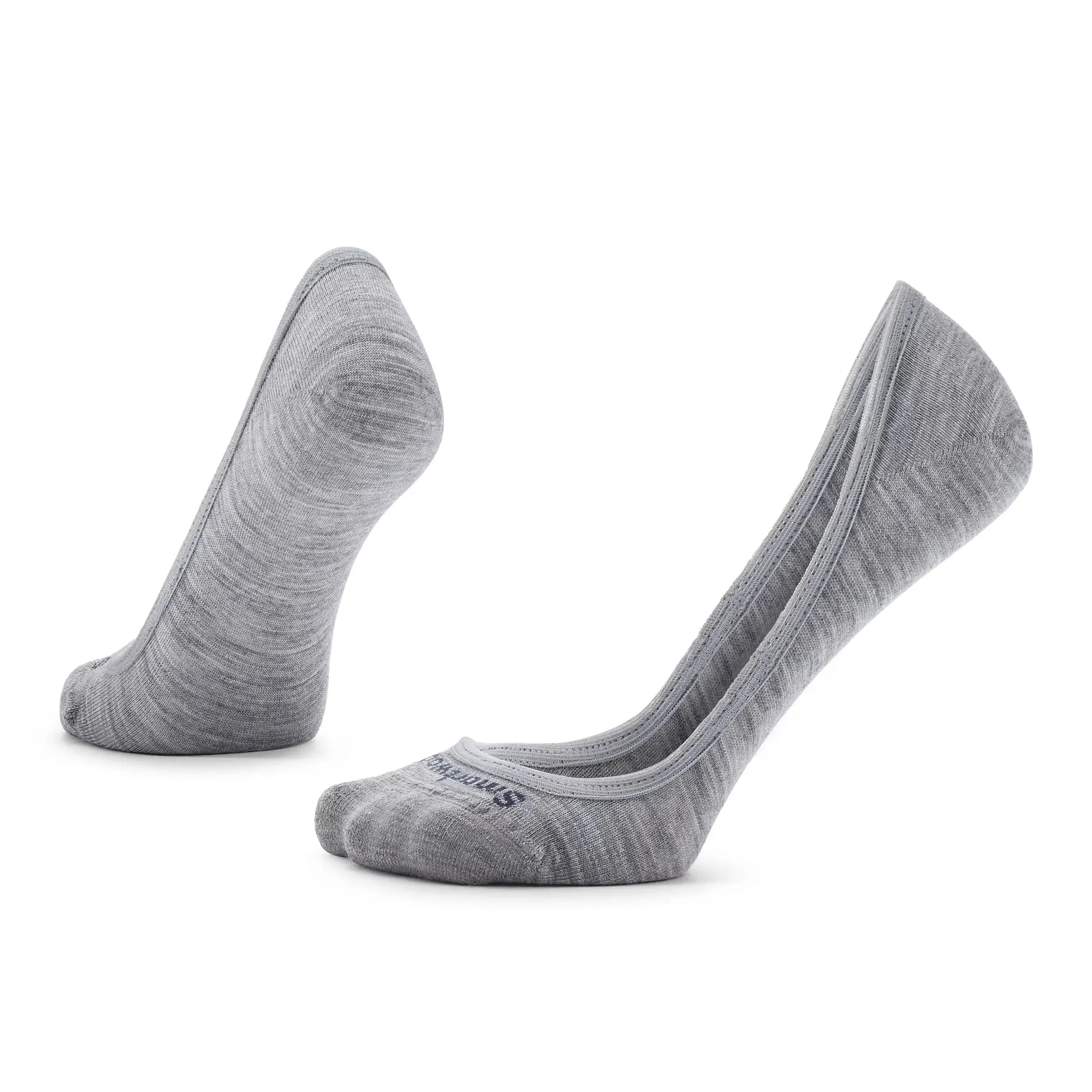 Smartwool Everyday Low Cut No Show Socks – Merino-Soft and Secure LIGHT-GRAY-L SMART WOOL