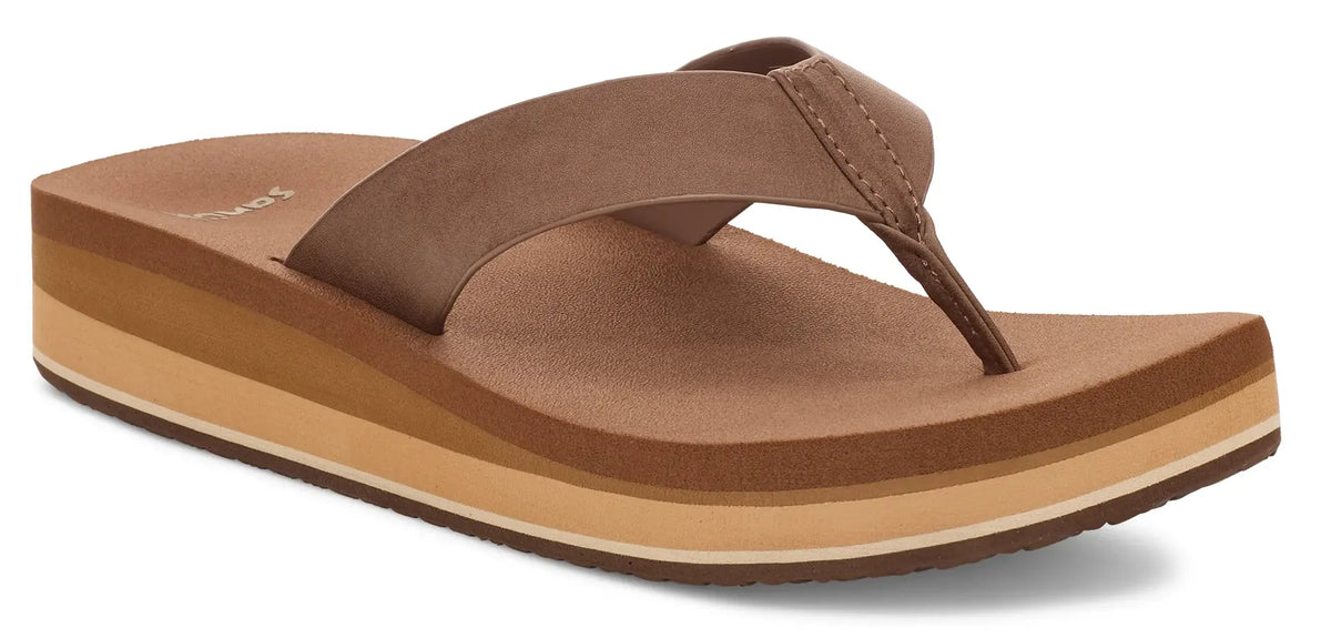 Women's Sanuk Highland Sandals – Comfort Platform Flip Flops SANUK