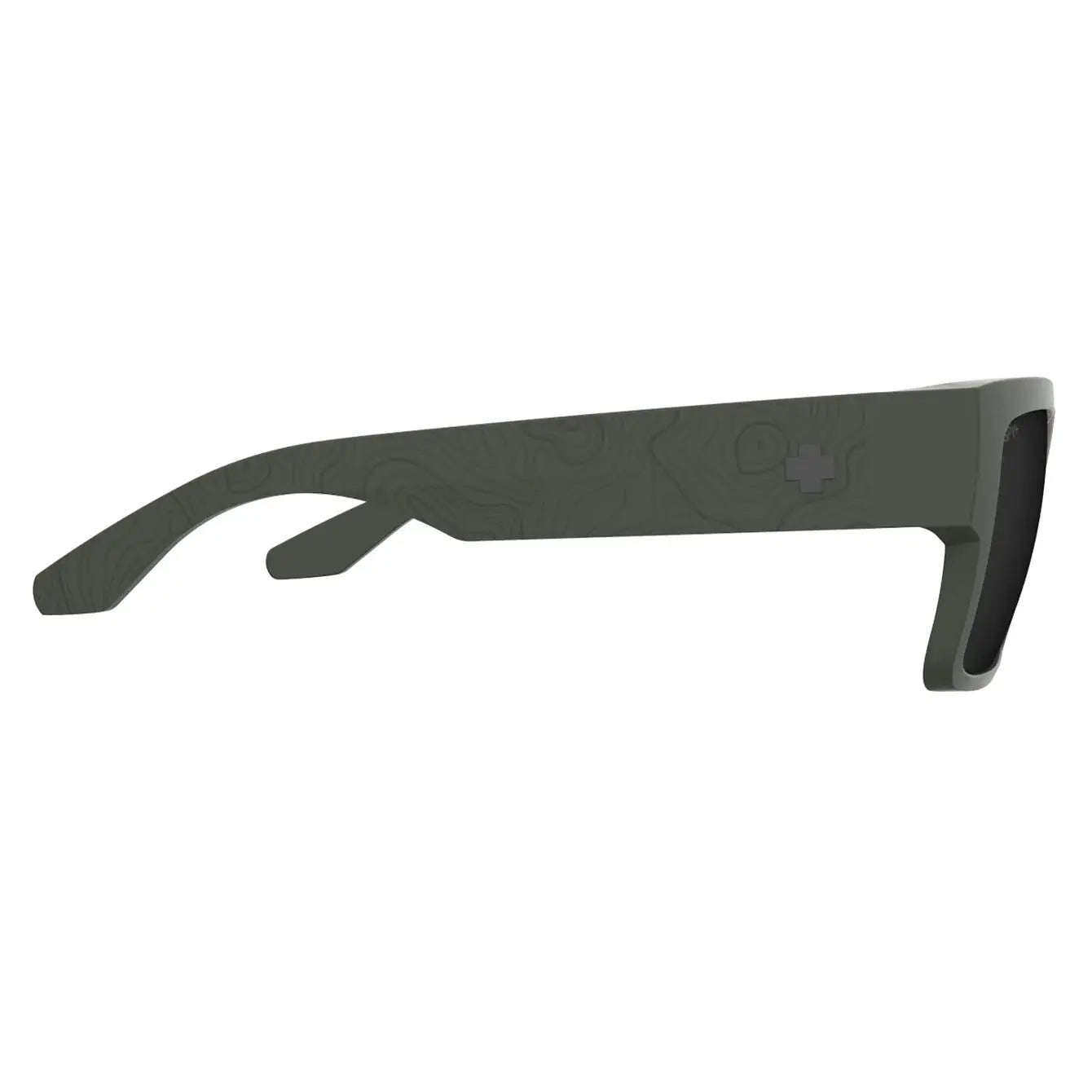 SPY+ Cyrus Sunglasses – Square Frame with Enhanced Color & Contrast SPY OPTIC USA