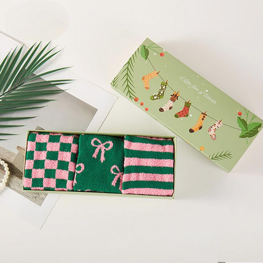 Joia Snuggle 3pc Sock Gift Set – Ultra-Soft Cozy Socks BOW BLISS JOIA TRADING CO.