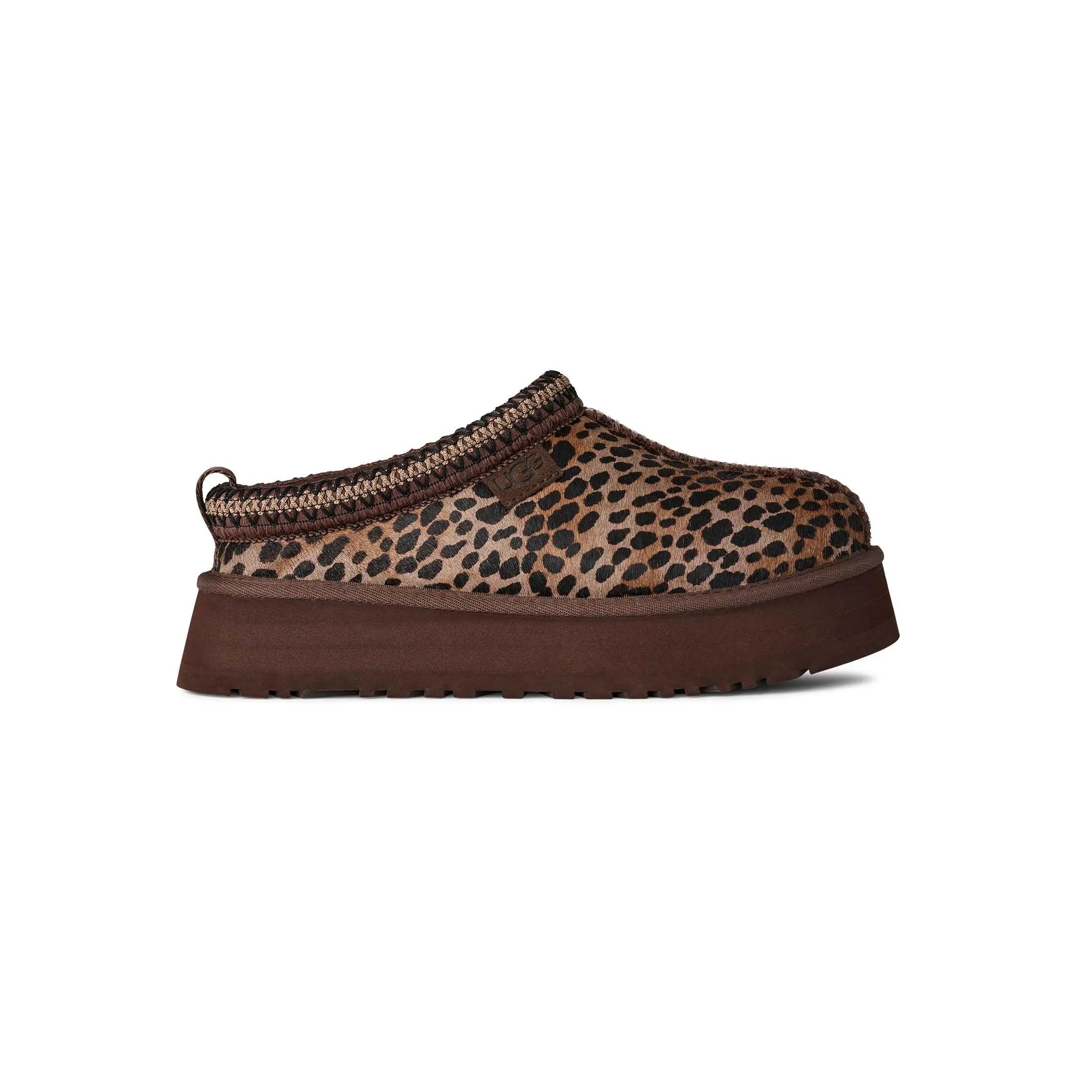 Women's UGG Tazz Caspian – Bold Calf Hair Platform Slipper UGG