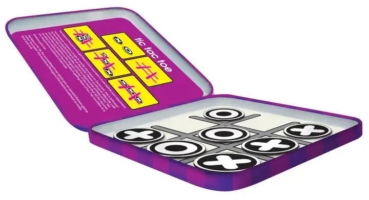 Faire Magnetic Travel Game – Magnetic Pieces, Compact Design FAIRE