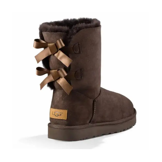 Women’s UGG Bailey Bow II – Cozy Sheepskin Boot with Feminine Satin Bows    UGG