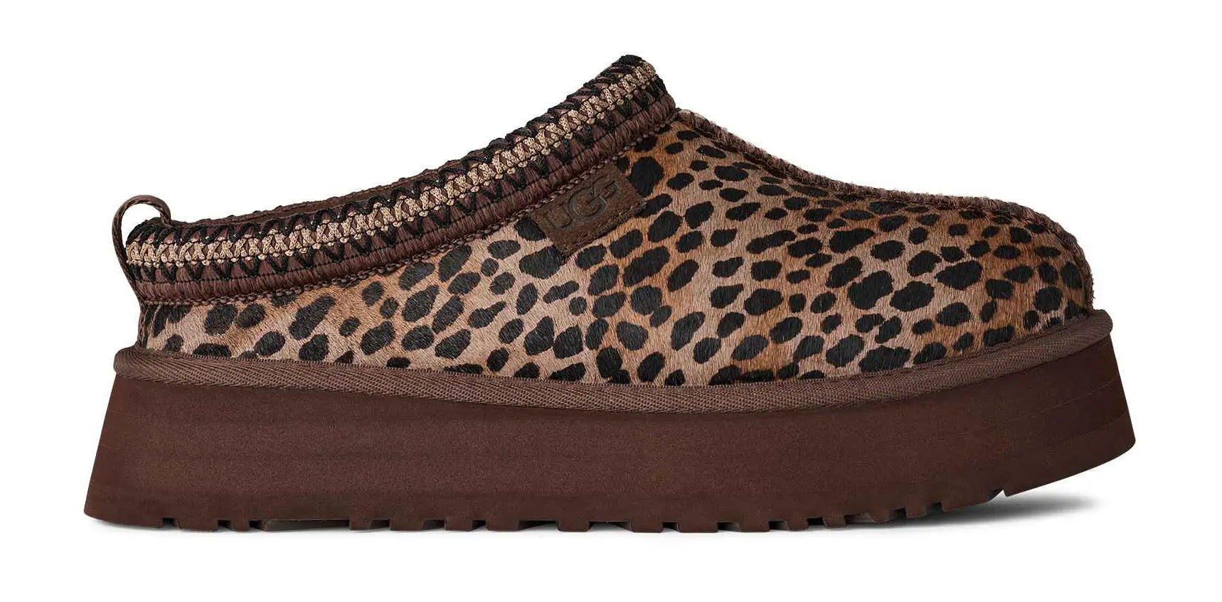 Women's UGG Tazz Caspian – Bold Calf Hair Platform Slipper UGG