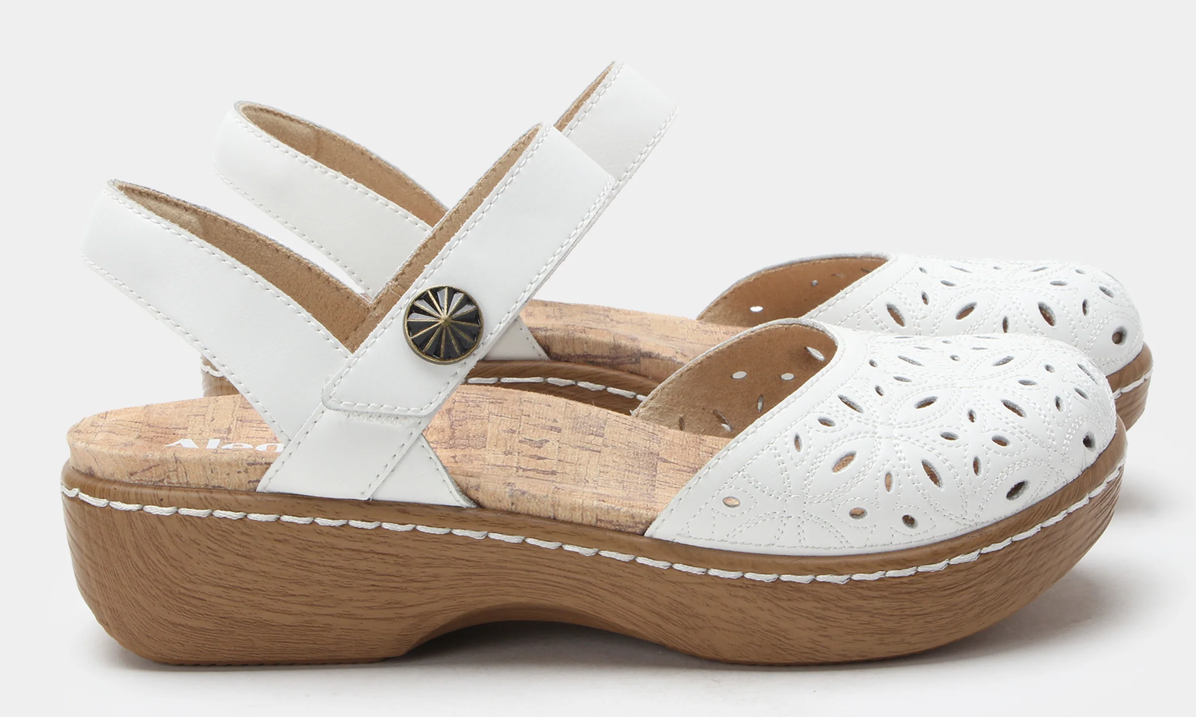 Women's Alegria Opal Sandal – Leather Slingback Sandals ALEGRIA-PG LITE CORP.