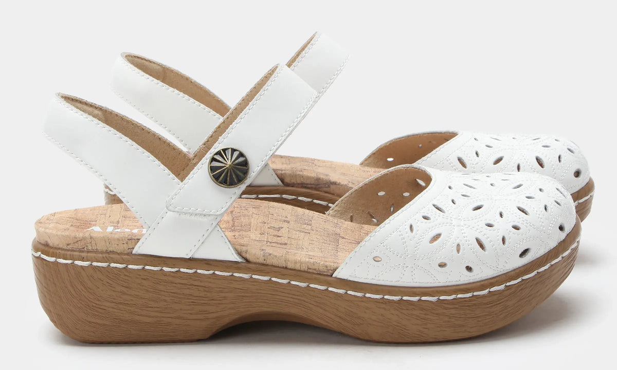 Women's Alegria Opal Sandal – Leather Slingback Sandals ALEGRIA-PG LITE CORP.