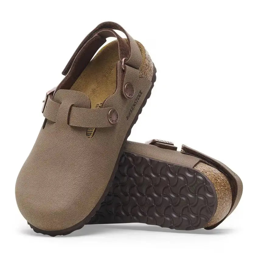 Kid’s Birkenstock Tokio – Adjustable Backstrap Clog with Cork Footbed BIRKENSTOCK