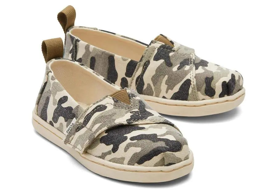 Kid's Alpargata Desert Camo (Tiny) Check for local delivery - Joy-Per's Shoes