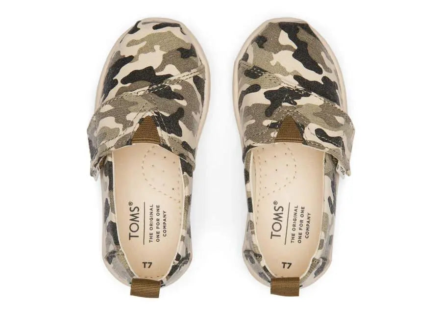 Kid's Alpargata Desert Camo (Tiny) Check for local delivery - Joy-Per's Shoes